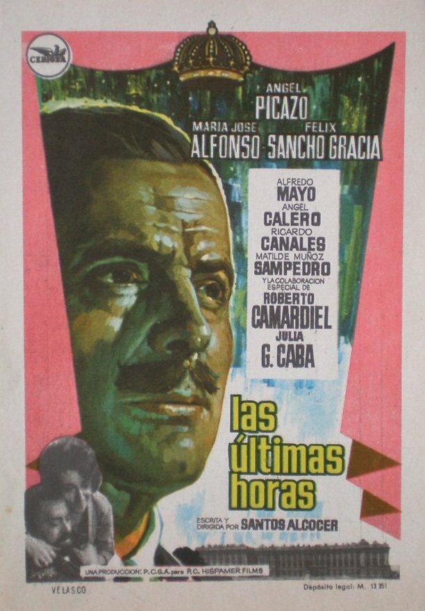 Las últimas horas... (1966) постер